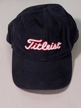 Titleist Embroidered Adjustable Blue Hat USA Golf Hat